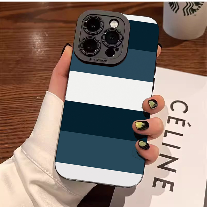 Samsung Galaxy A55 - Etui na telefon z niebiesko-białym wzorem