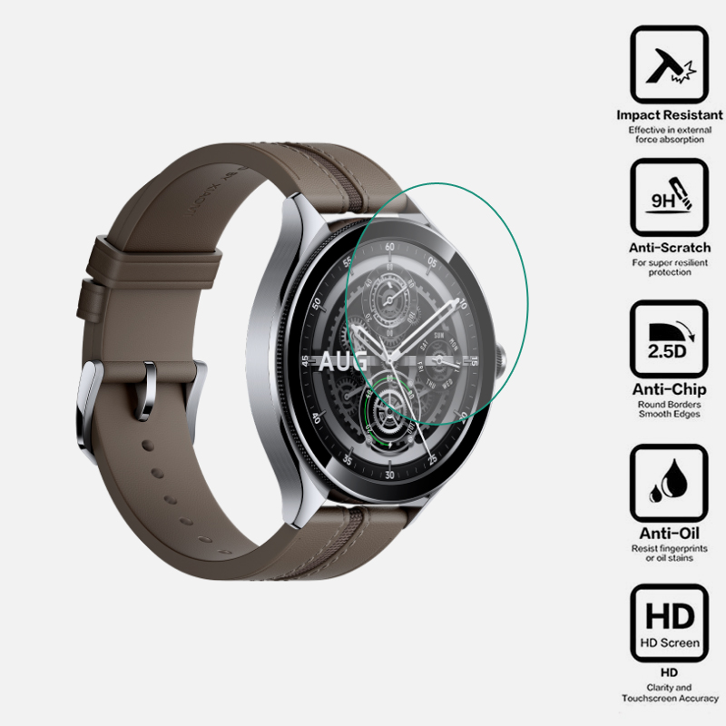 Xiaomi Smartwatch Accessories - Smartwatch Twarde szkło hartowane Przezroczysta folia