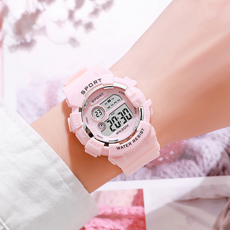 Smartwatch Touch - Modne zegarki dla dzieci Luminous wodoodporny