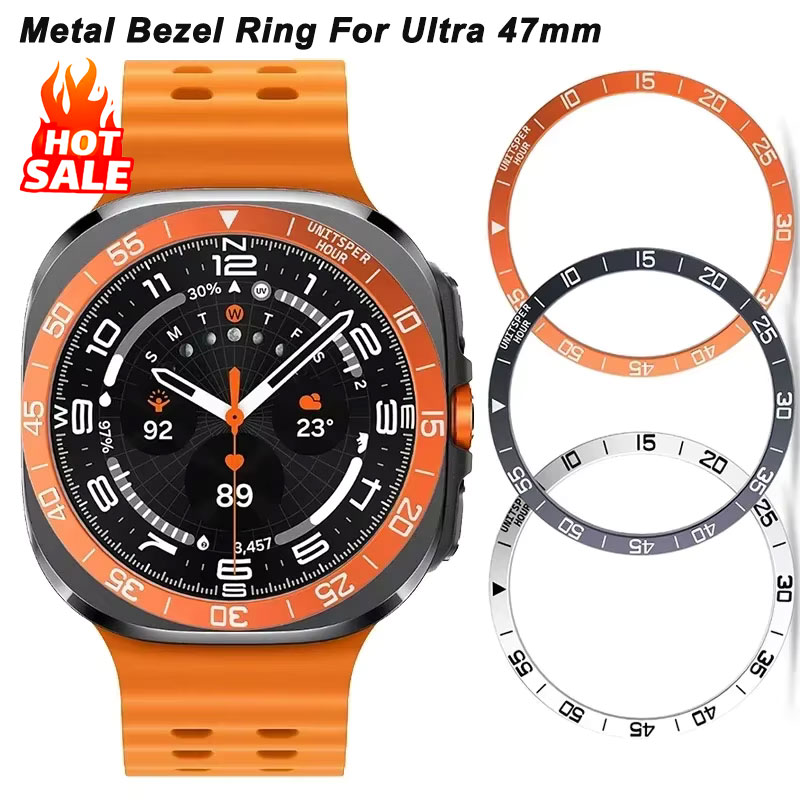 Samsung Smartwatch Ultra Accessories - Metalowa osłona Bezel Ring Case do