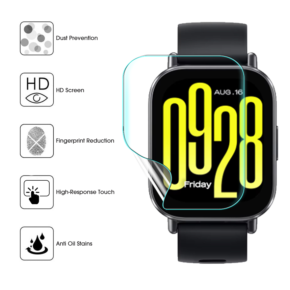 Xiaomi Smartwatch Accessories - Folia hydrożelowa do Xiaomi Redmi Watch