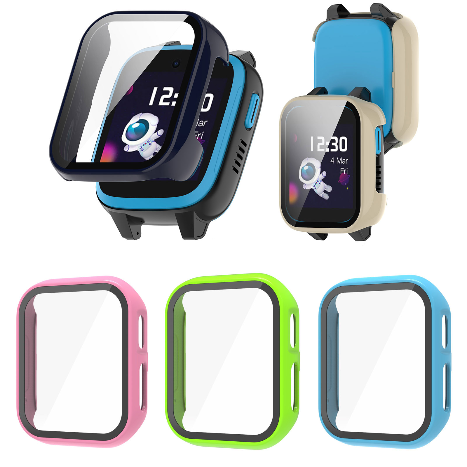 Smartwatch Icon - Folia ochronna na ekran z twardą