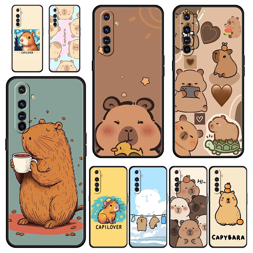 Realme Gt 6 - Etui na telefon Anime Capybara Porpoise