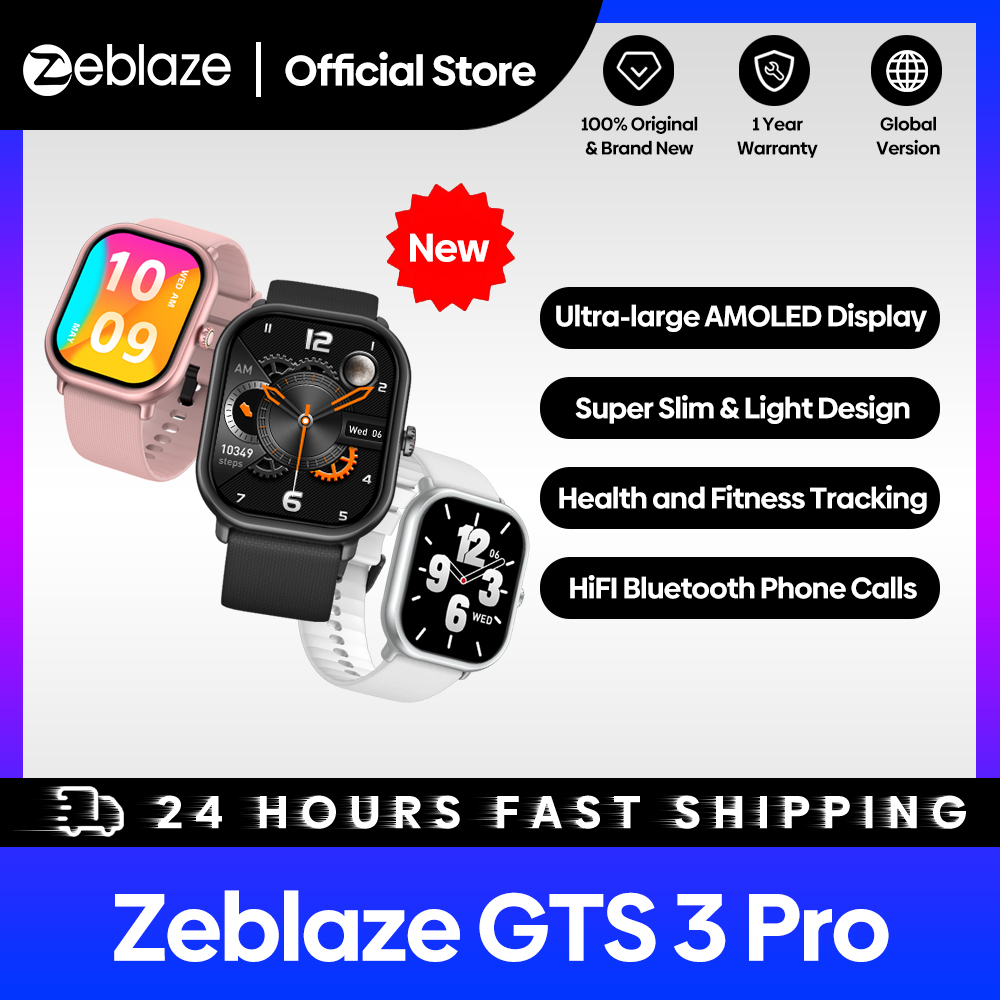 Smartwatch Face - Nowy inteligentny zegarek Zeblaze GTS 3