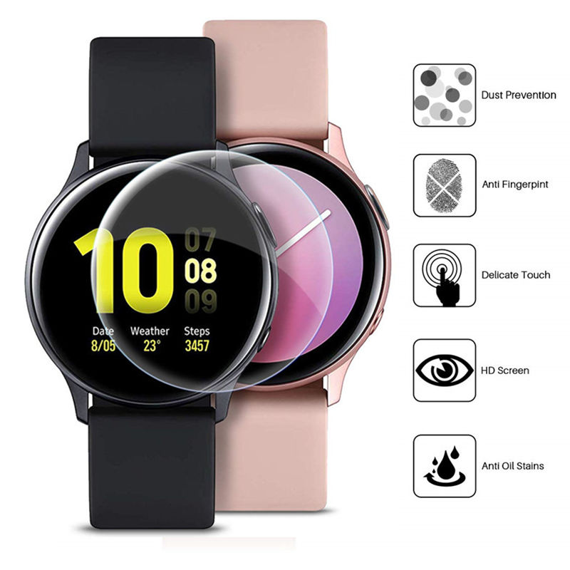 Samsung Smartwatch Accessories - 2 szt. Pełna folia ochronna do