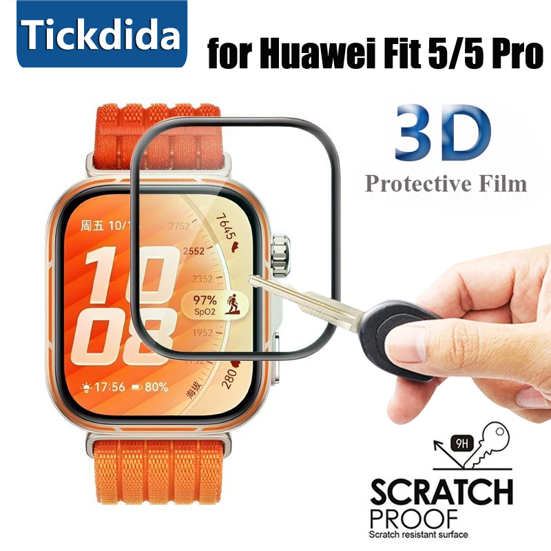 Huawei Smartwatch Accessories - Miękkie szkło hartowane do Huawei Watch