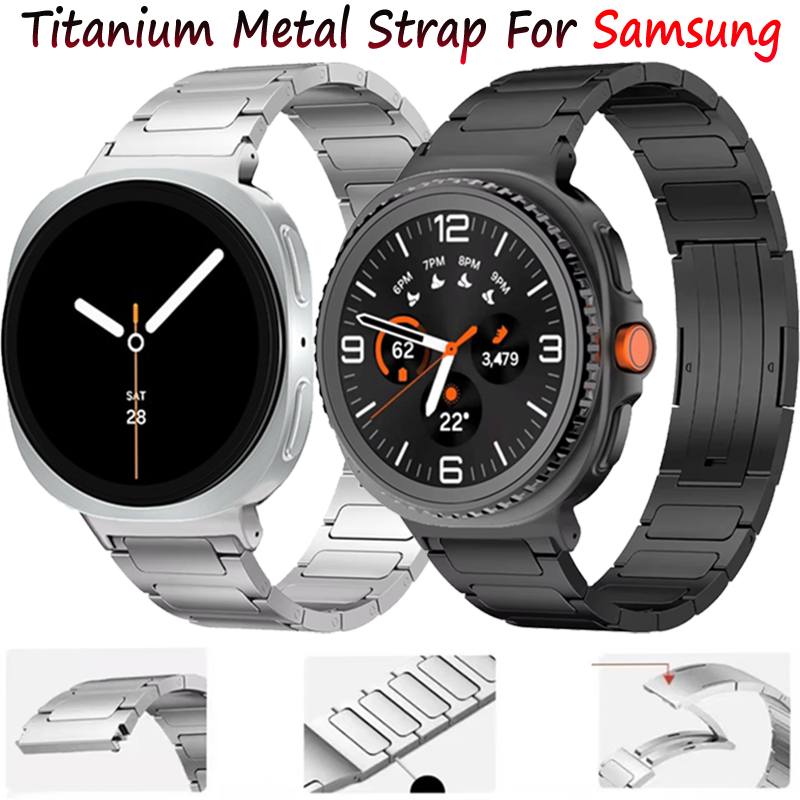 Samsung Smartwatch Accessories - Tytanowy pasek do Samsung Galaxy Watch