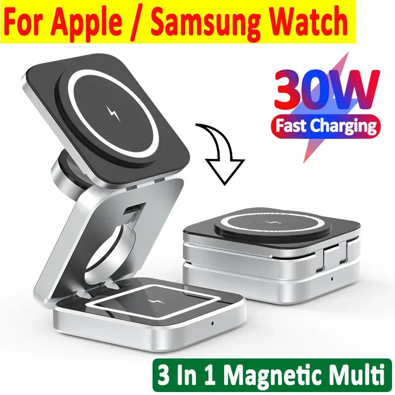 Watch Charger Cable - Magnetyczna ładowarka bezprzewodowa 30 W do