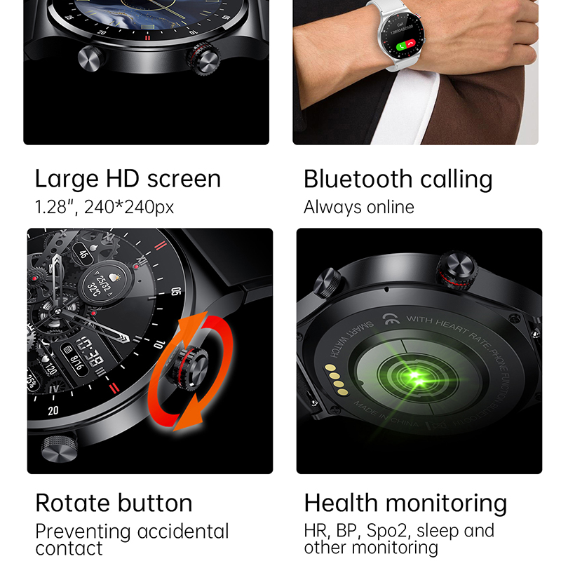 Smartwatch Męski GPS EKG+PPG B – Smartwatch Face recenzja i cena