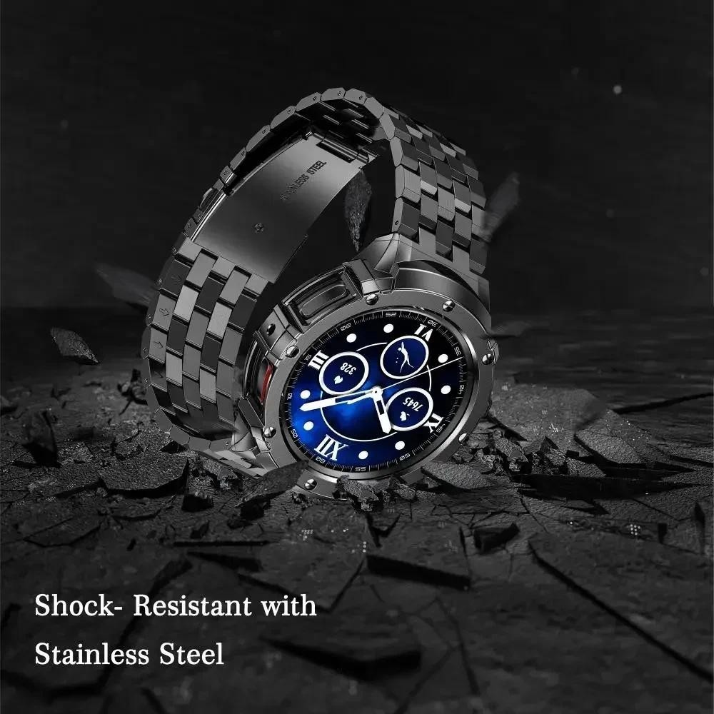 Obudowa i pasek ze stali nierd – Accessories For Galaxy Watch 5 recenzja i cena