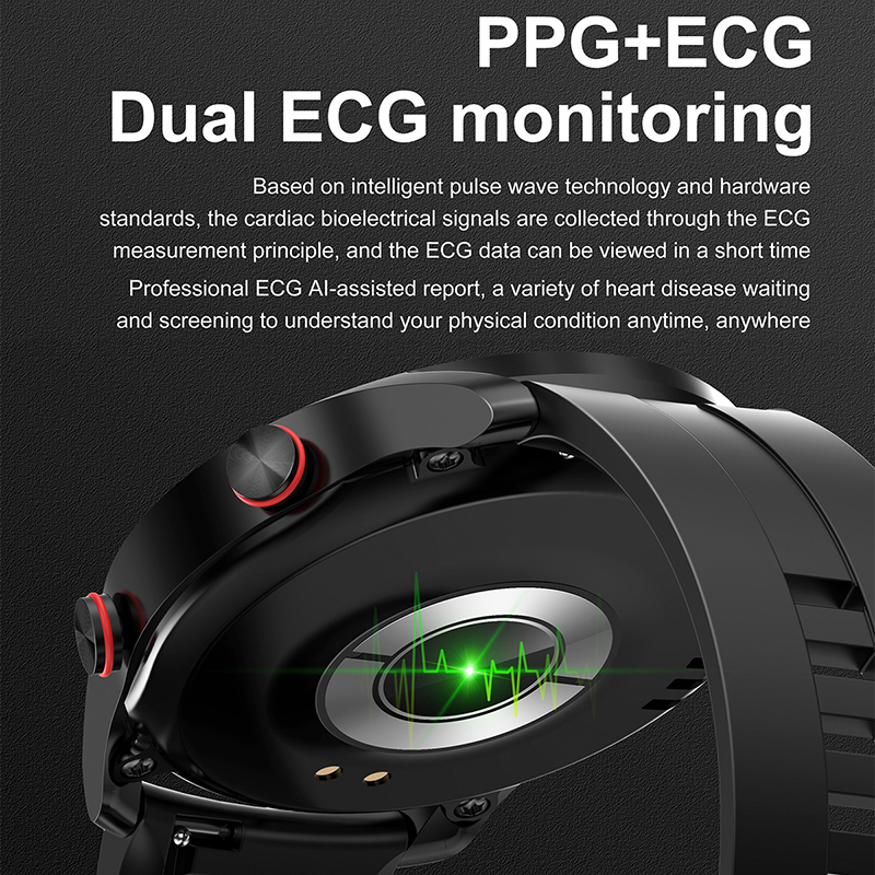 Ekg + PPG Bluetooth zadzwoń in – Smartwatch Face recenzja i cena