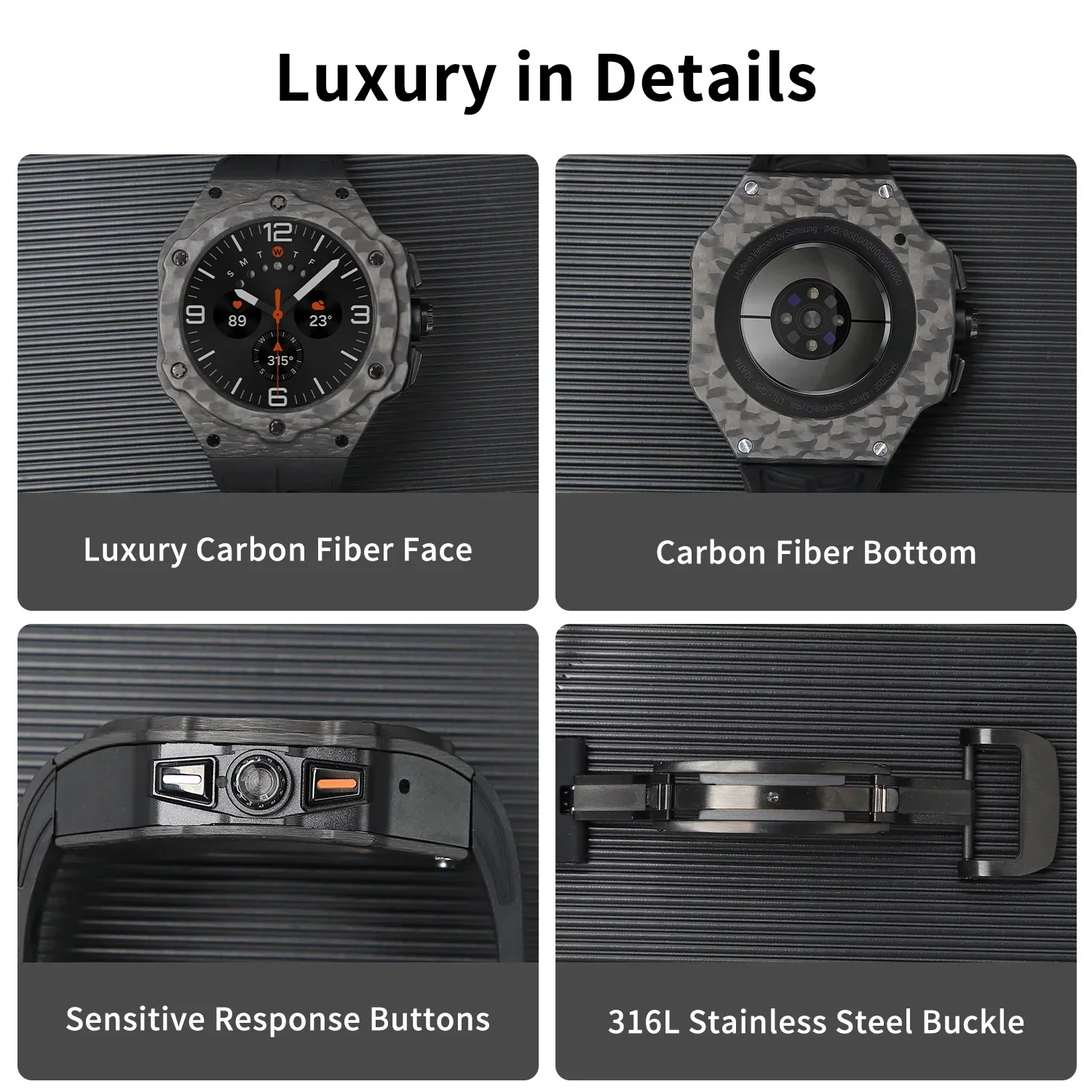 Luksusowy zestaw modyfikacji d – Samsung Smartwatch Accessories recenzja i cena