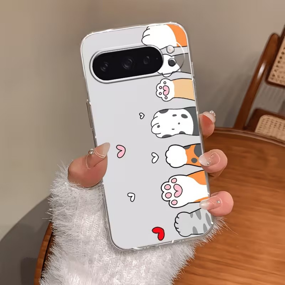 Przezroczyste silikonowe etui  – Google Pixel 9 Pro recenzja i cena