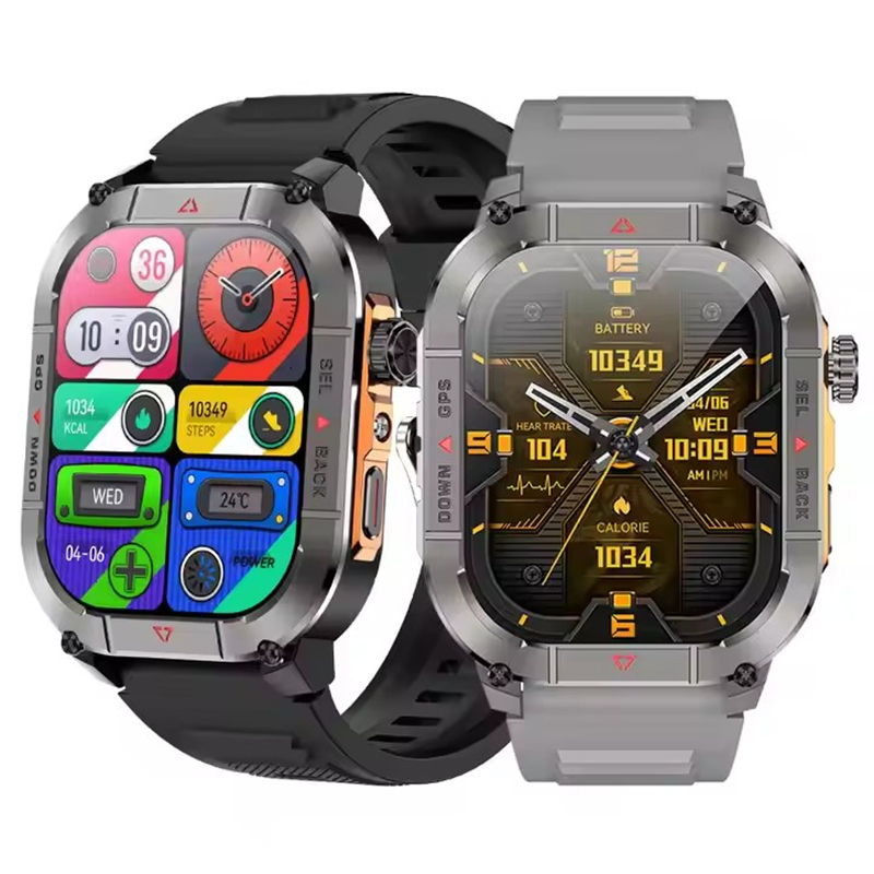Nowy Smartwatch Męski HK84 AMO – Smartwatch Touch recenzja i cena