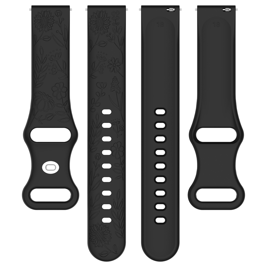 20 22mm 3D Kwiatowy Silikonowy – Accessories For Galaxy Watch 5 recenzja i cena