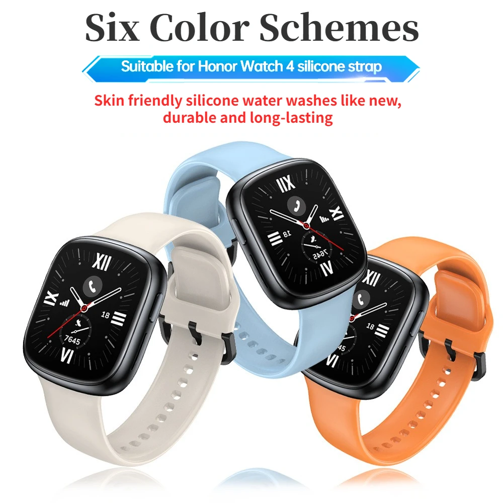 Silikonowy pasek do Honor Watc – Huawei Smartwatch Accessories recenzja i cena