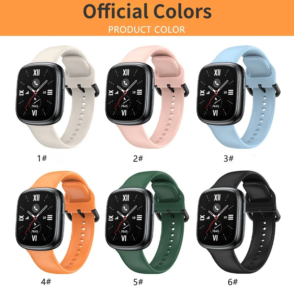 Silikonowy pasek do Honor Watc – Huawei Smartwatch Accessories recenzja i cena