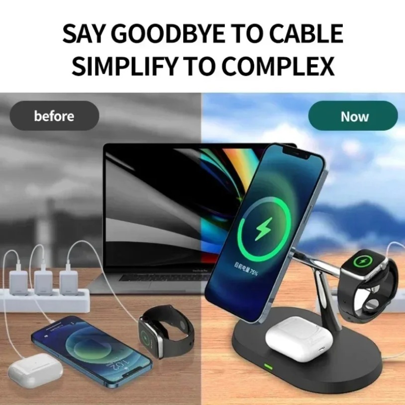 Magnetyczna bezprzewodowa stac – Watch Charger Cable recenzja i cena