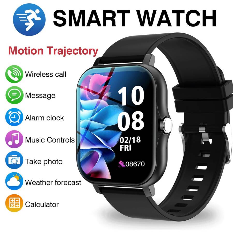 Inteligentny zegarek z funkcją – Smartwatch Touch recenzja i cena