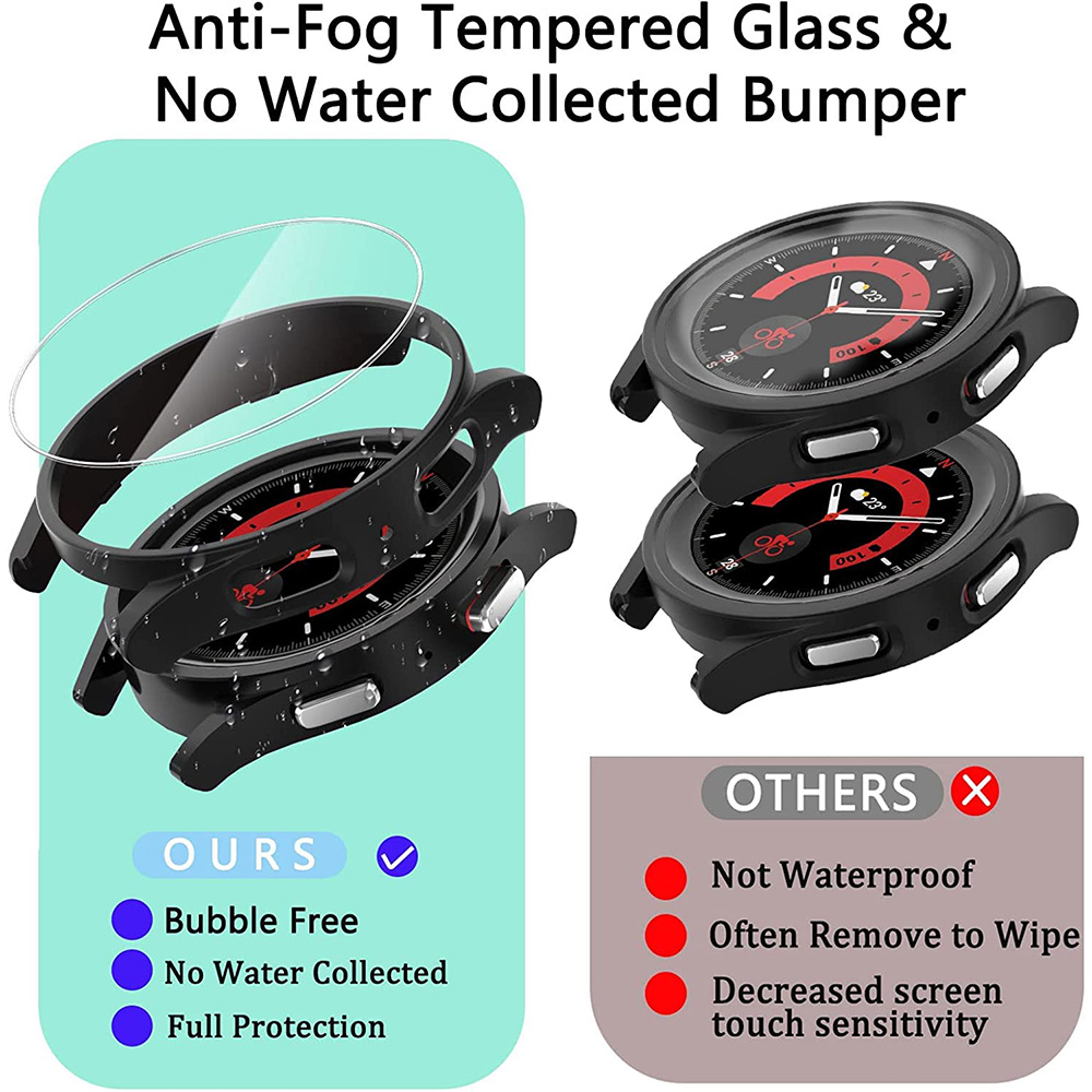Pokrowiec + szkło hartowane do – Accessories For Galaxy Watch 5 recenzja i cena