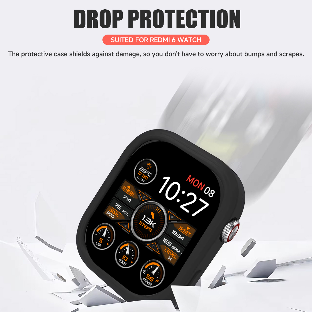 Silikonowe etui ochronne na Xi – Xiaomi Smartwatch Accessories recenzja i cena