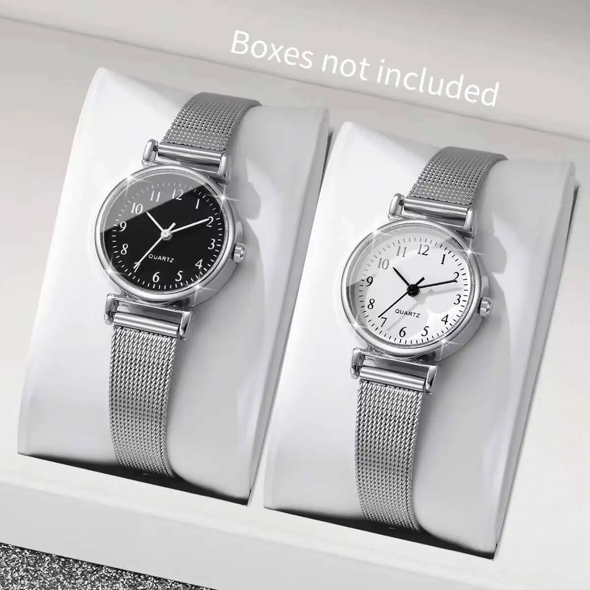 1/2 SZT. Modne Zegarki Damskie – Stainless Mesh Band recenzja i cena