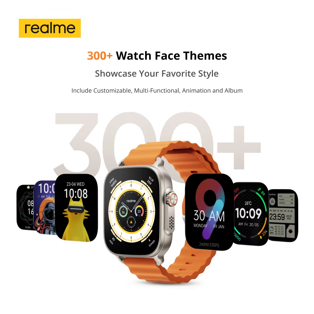 Globalna wersja realme watch 5 – Smartwatch Face recenzja i cena
