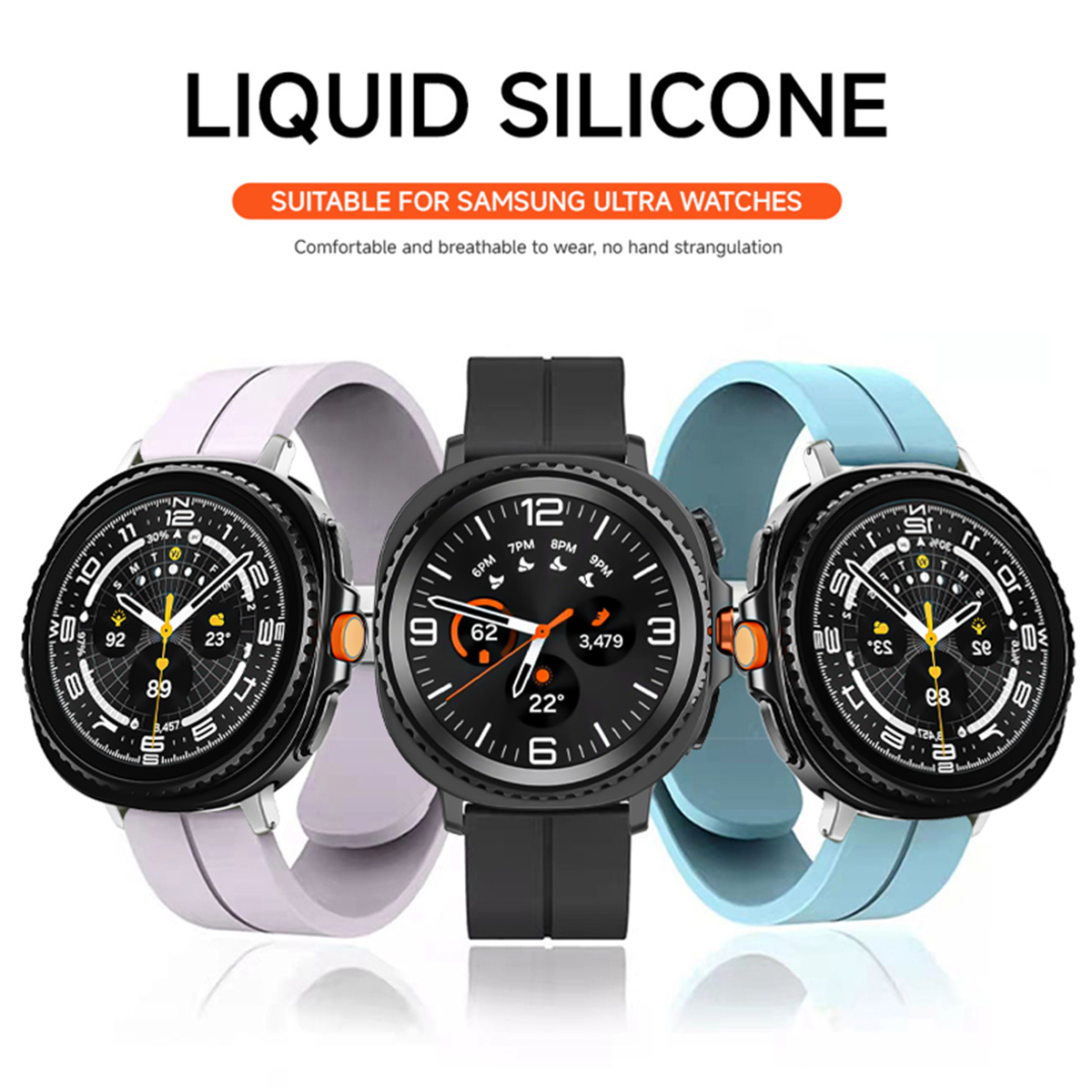 Silikonowy pasek do Samsung Ga – Samsung Smartwatch Ultra Accessories recenzja i cena