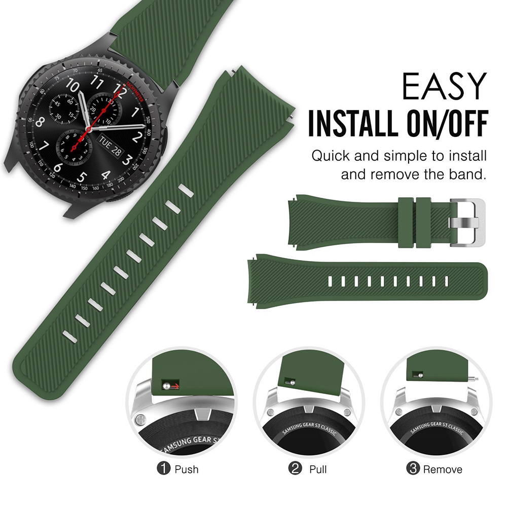 Pasek 20mm 22mm do Samsung Gal – Titan Smartwatch Accessories recenzja i cena