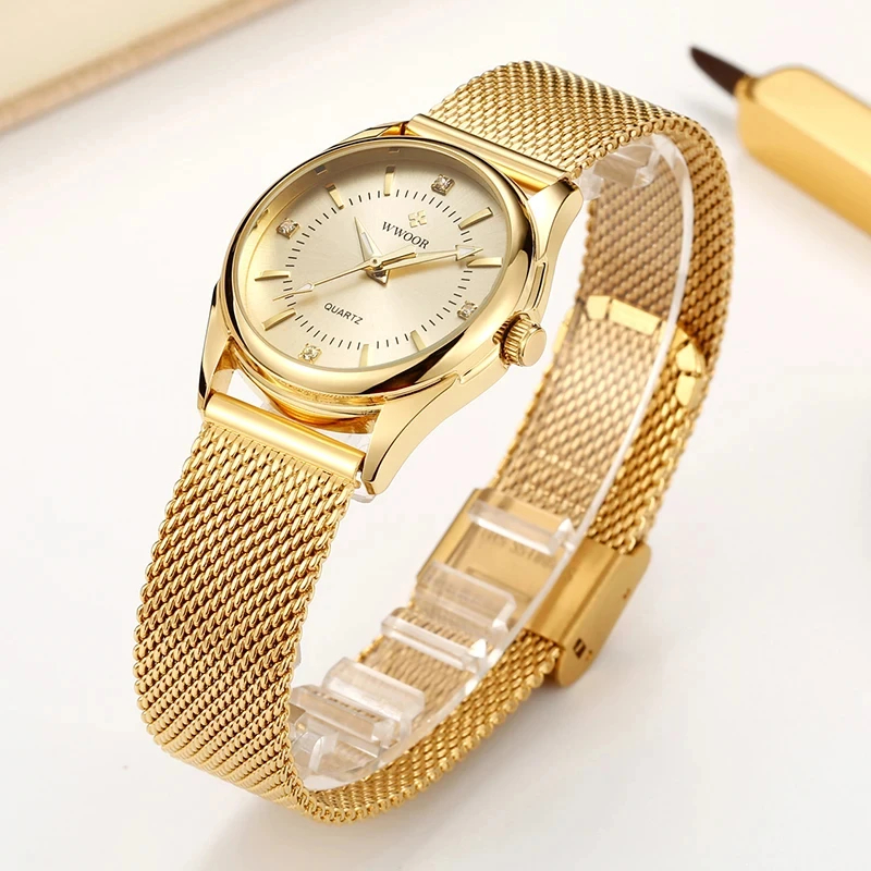 WWOOR luksusowa marka sukienka – Stainless Mesh Band recenzja i cena