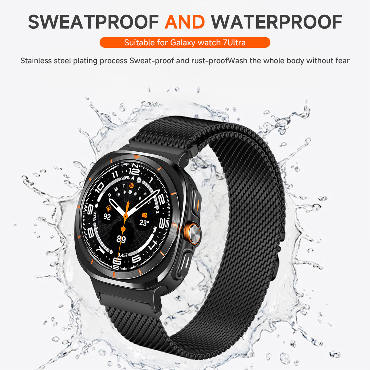 Pasek Milanese Metal Strap do  – Samsung Smartwatch Accessories recenzja i cena