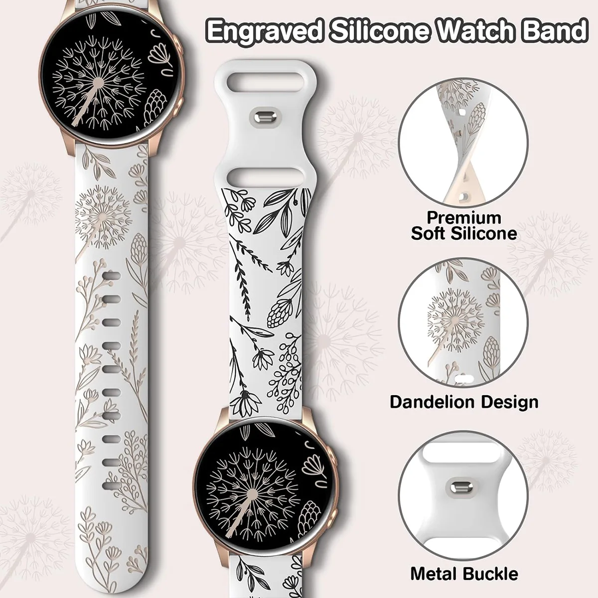 Silikonowy pasek do zegarka Sa – Accessories For Galaxy Watch 5 recenzja i cena