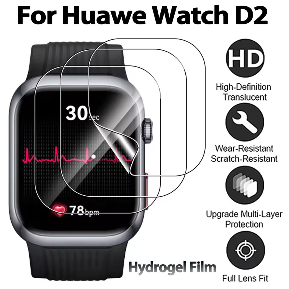 3 szt. Foli hydrożelowe TPU do – Huawei Smartwatch Accessories recenzja i cena