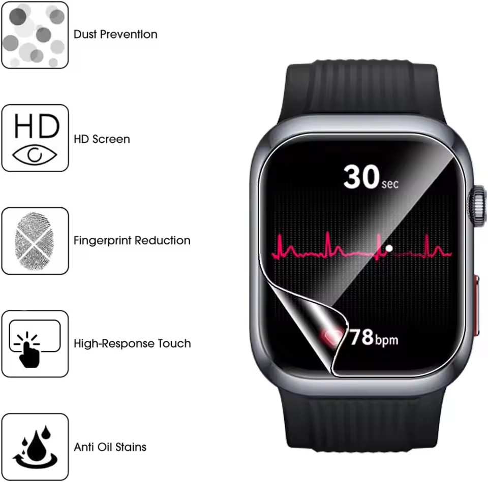 3 szt. Foli hydrożelowe TPU do – Huawei Smartwatch Accessories recenzja i cena